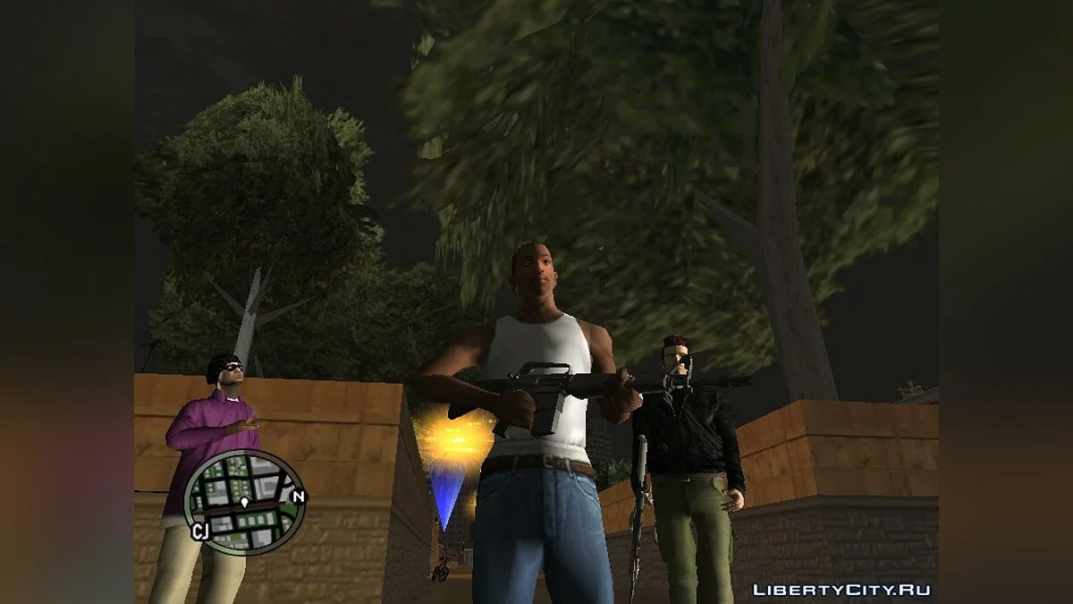 Оружие из Call of Duty: Black Ops / GTA San Andreas