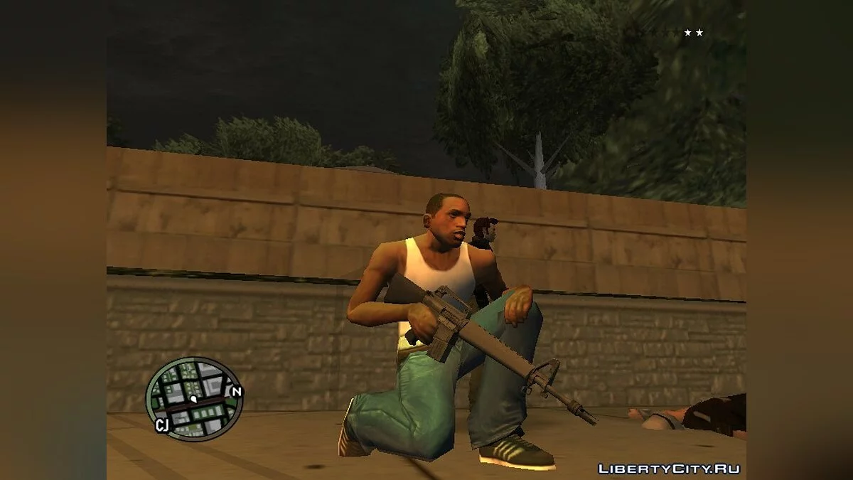 Оружие из Call of Duty: Black Ops / GTA San Andreas
