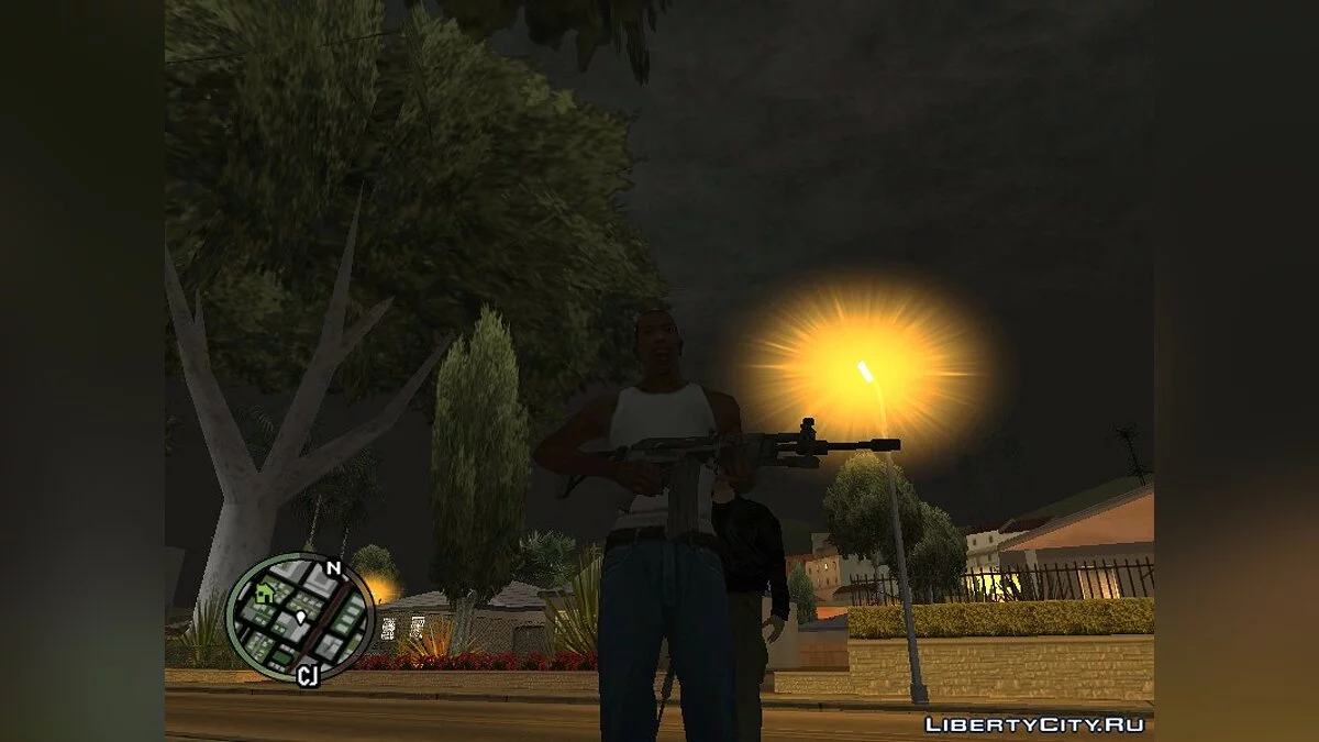 Оружие из Call of Duty: Black Ops / GTA San Andreas