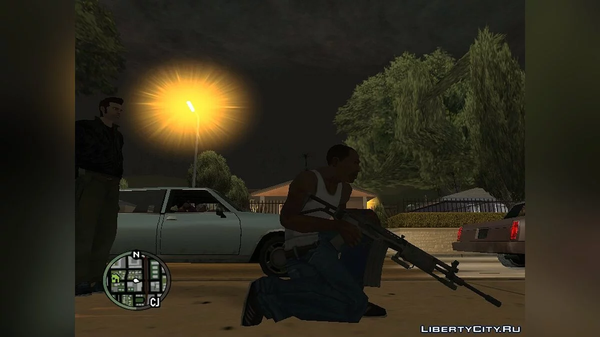 Оружие из Call of Duty: Black Ops / GTA San Andreas