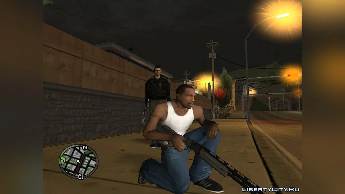Оружие из Call of Duty: Black Ops / GTA San Andreas
