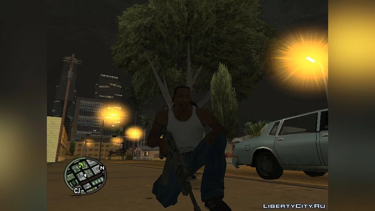 Оружие из Call of Duty: Black Ops / GTA San Andreas