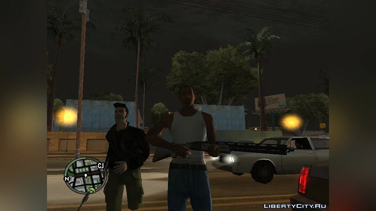 Оружие из Call of Duty: Black Ops / GTA San Andreas
