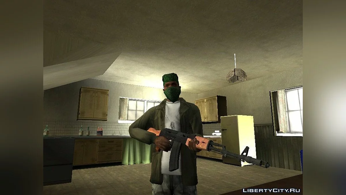 Пак оружия из Rezident Evil 5 / GTA San Andreas