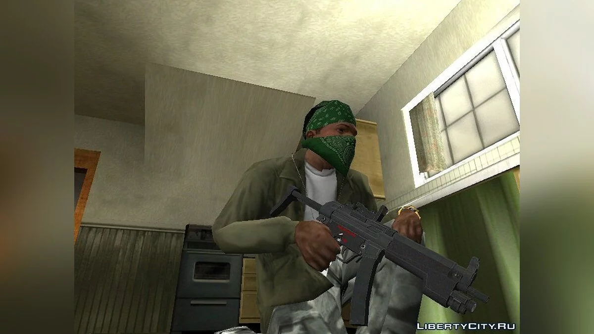 Пак оружия из Rezident Evil 5 / GTA San Andreas