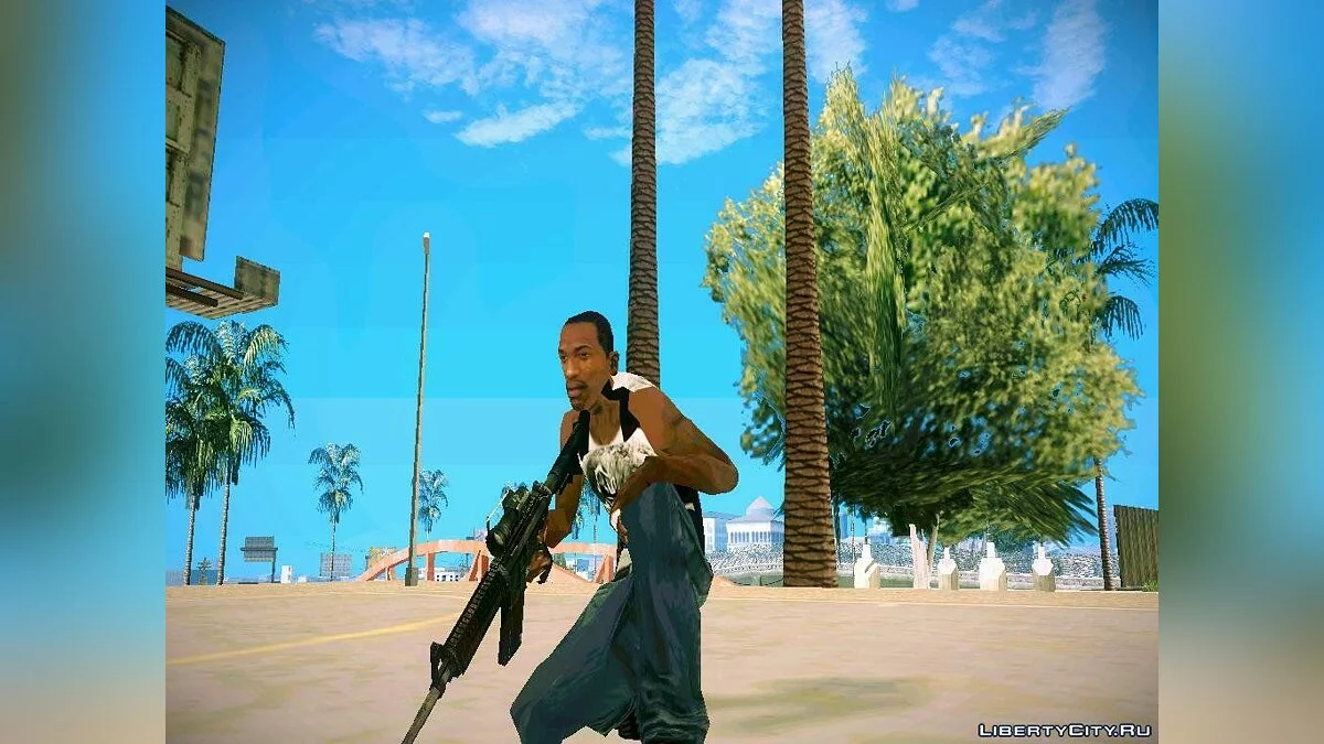 HD пак оружия для GTA San Andreas / GTA San Andreas
