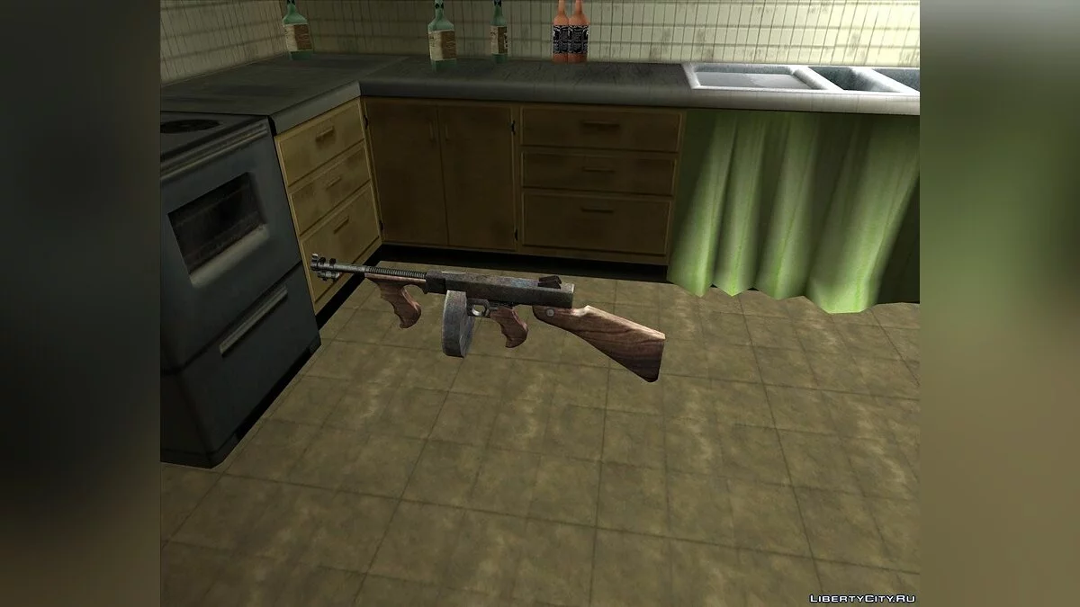 Pack weapon from Resident Evil 4 / GTA San Andreas