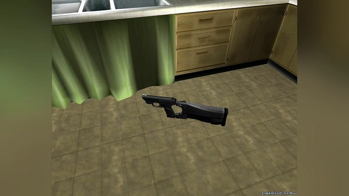 Pack weapon from Resident Evil 4 / GTA San Andreas