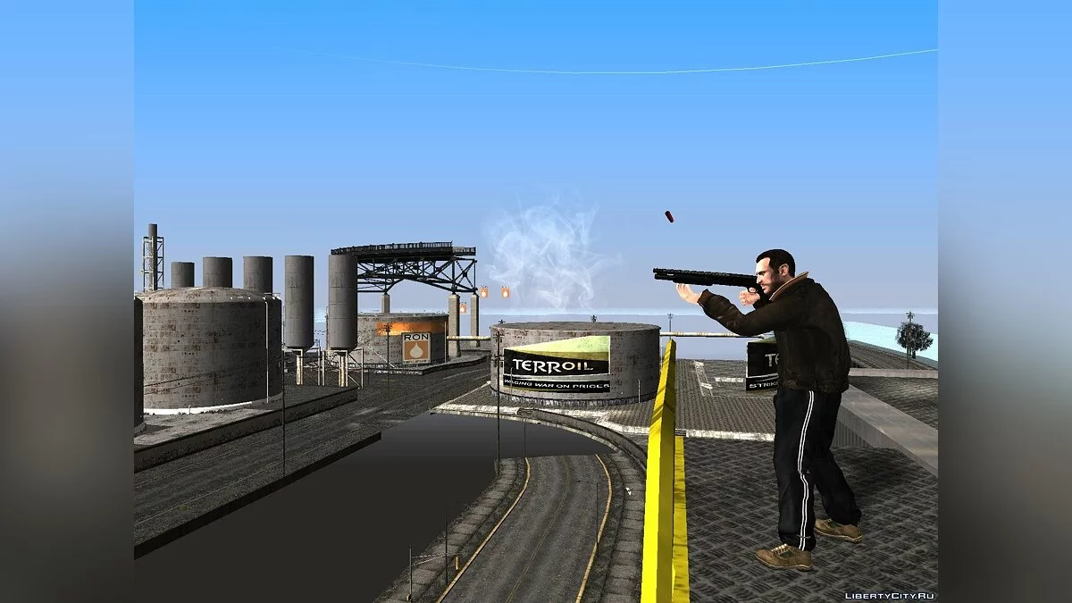 Пак оружия из GTA 5 / GTA San Andreas