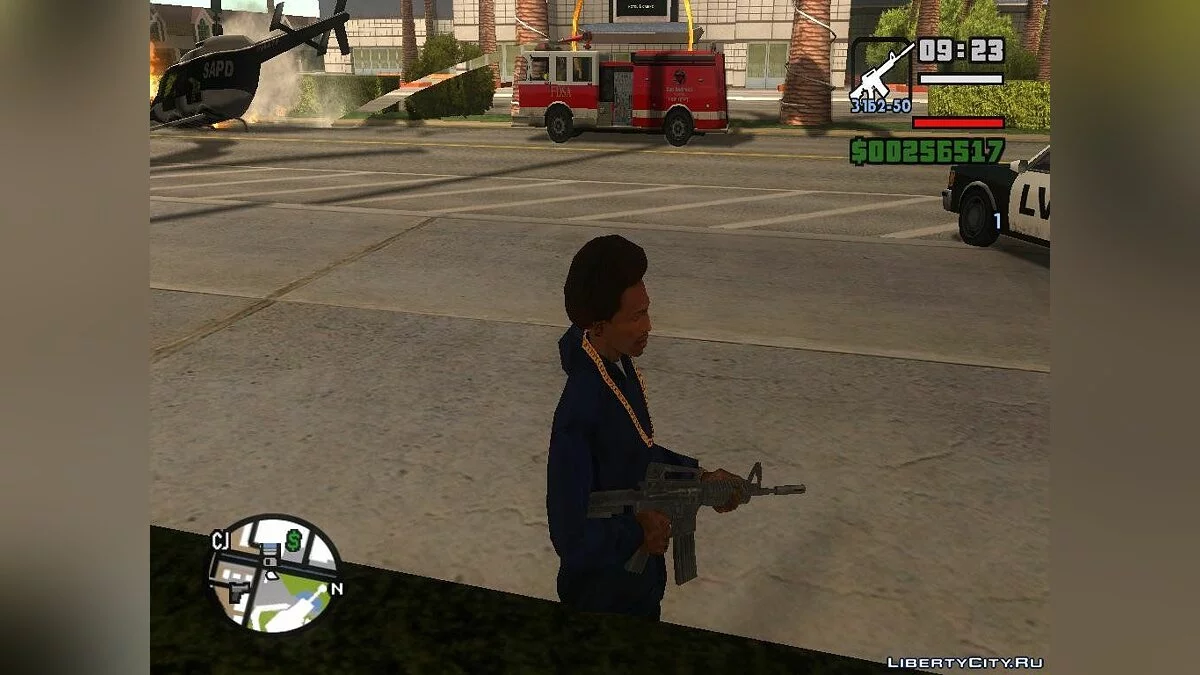 Saints Row 2 weapon pack / GTA San Andreas