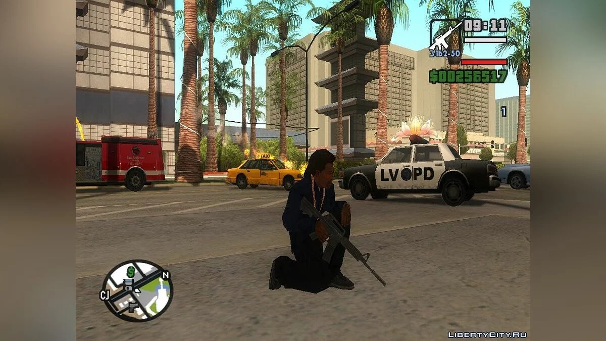 Saints Row 2 weapon pack / GTA San Andreas