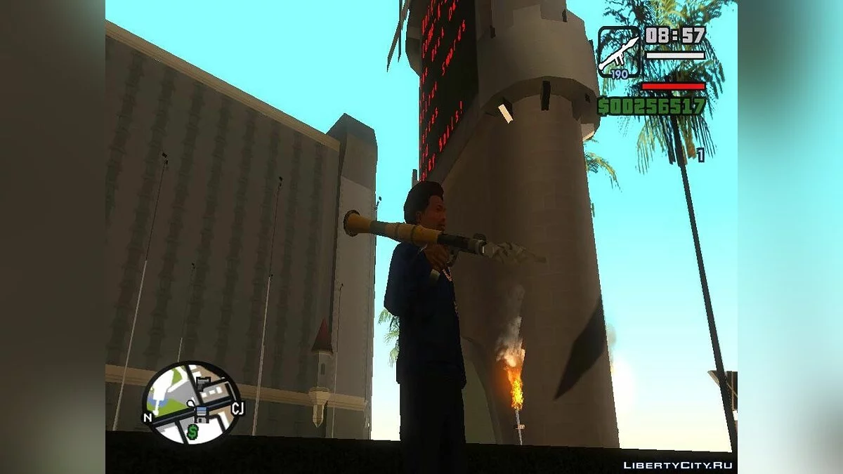 Saints Row 2 weapon pack / GTA San Andreas