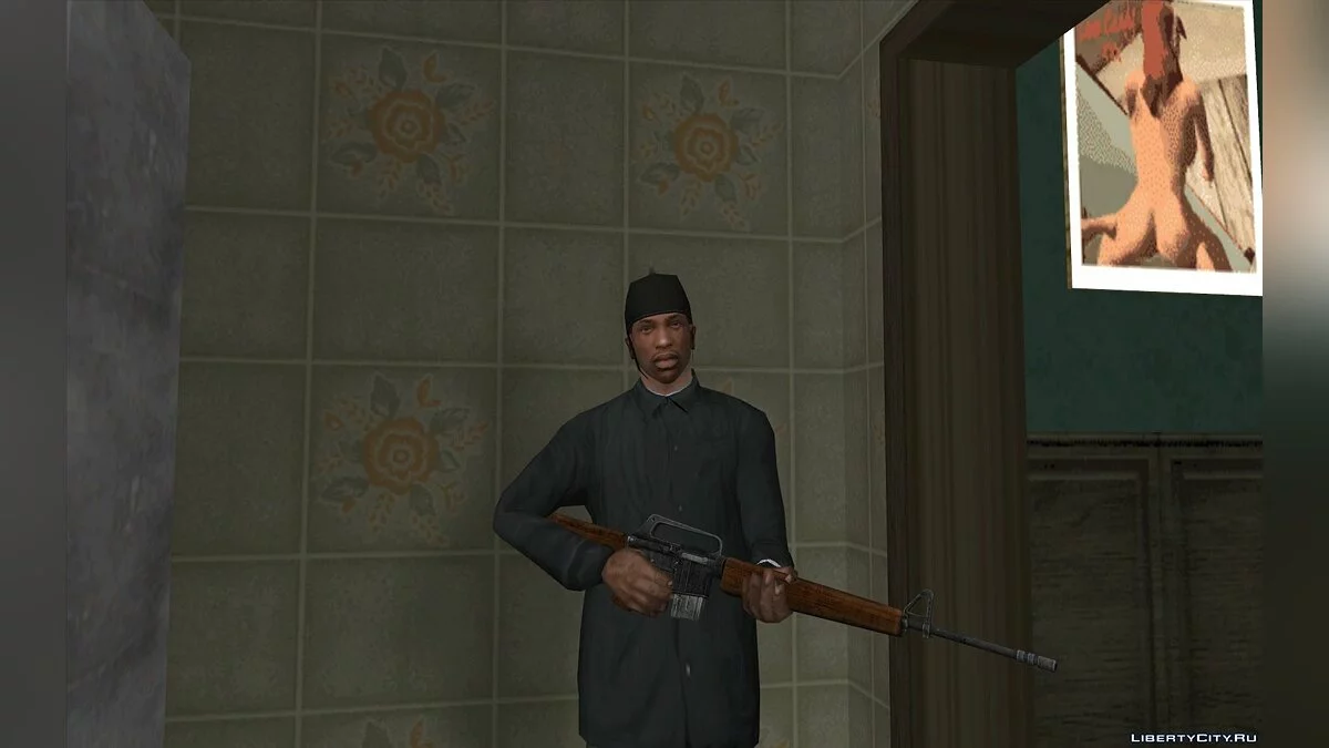 2 Винтовки из Fallout New Vegas / GTA San Andreas