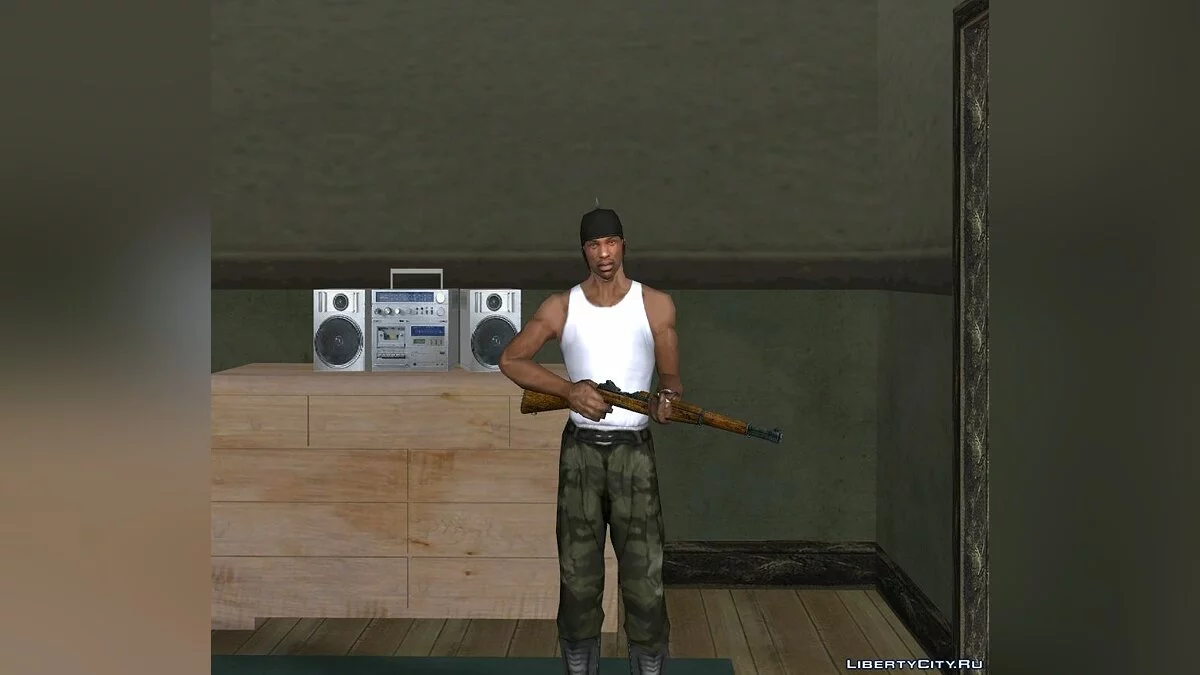 2 Винтовки из Fallout New Vegas / GTA San Andreas
