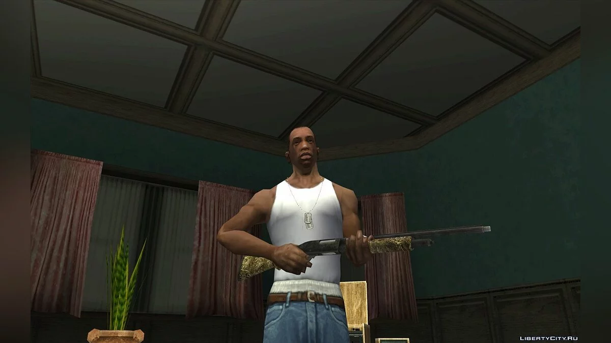 Четыре ствола из Fallout New Vegas / GTA San Andreas