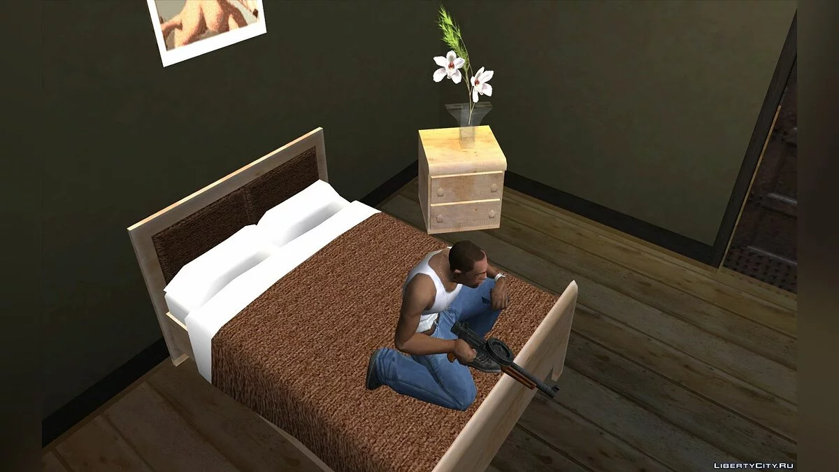 Четыре ствола из Fallout New Vegas / GTA San Andreas