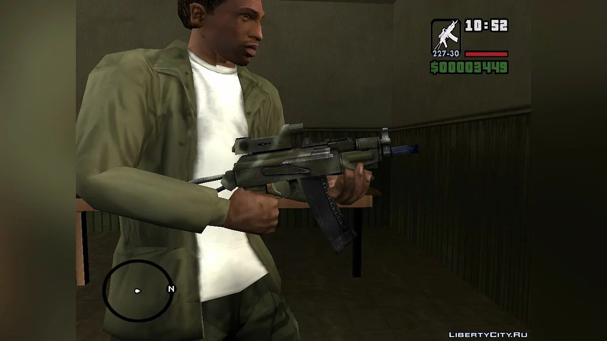 Оружие команды МЕК из Battlefield 2 / GTA San Andreas