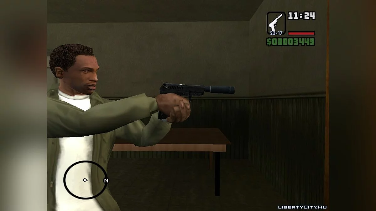Оружие команды МЕК из Battlefield 2 / GTA San Andreas