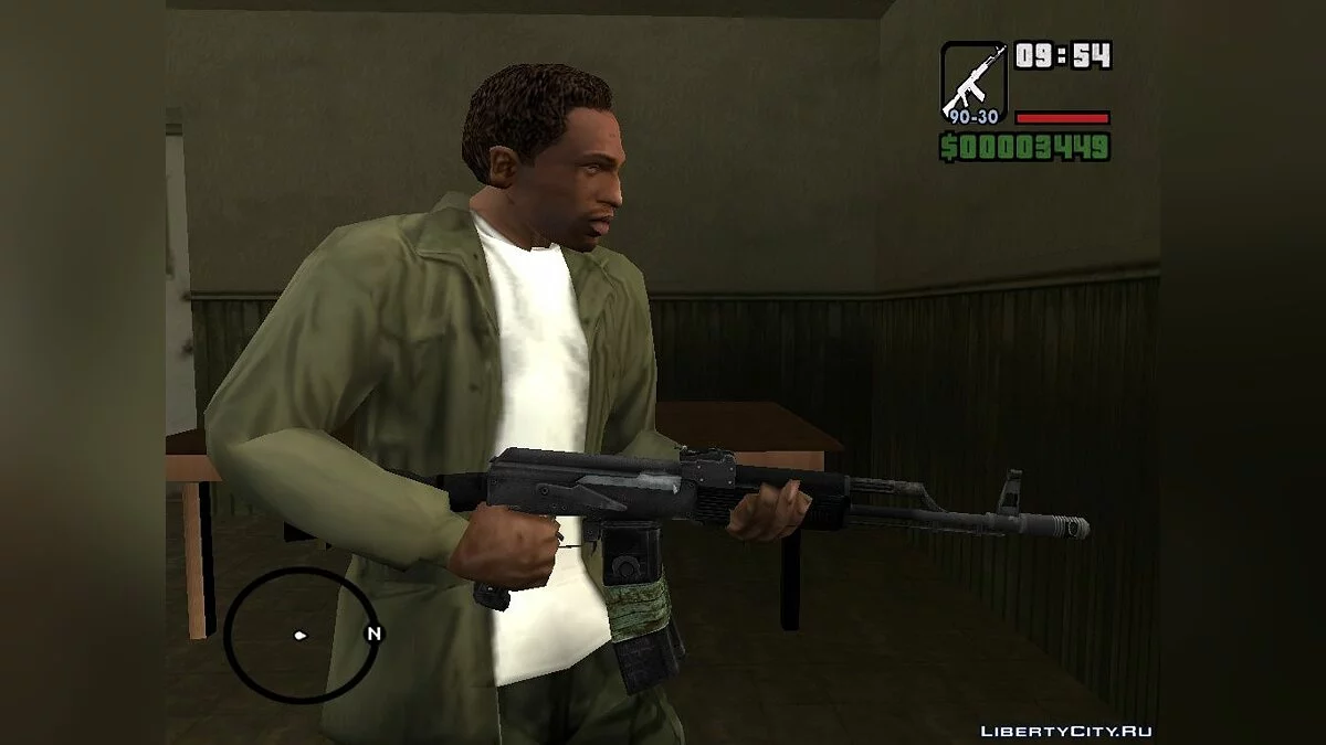 Оружие команды МЕК из Battlefield 2 / GTA San Andreas