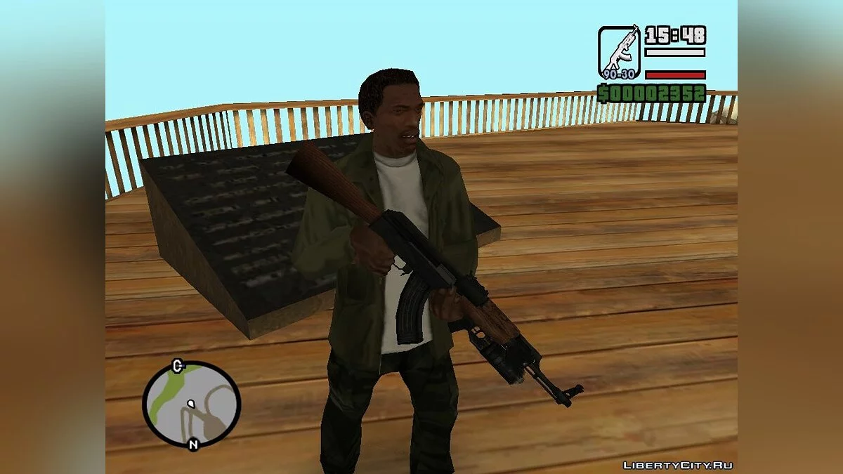 Пак оружия команды НОАК из Battlefield 2 / GTA San Andreas