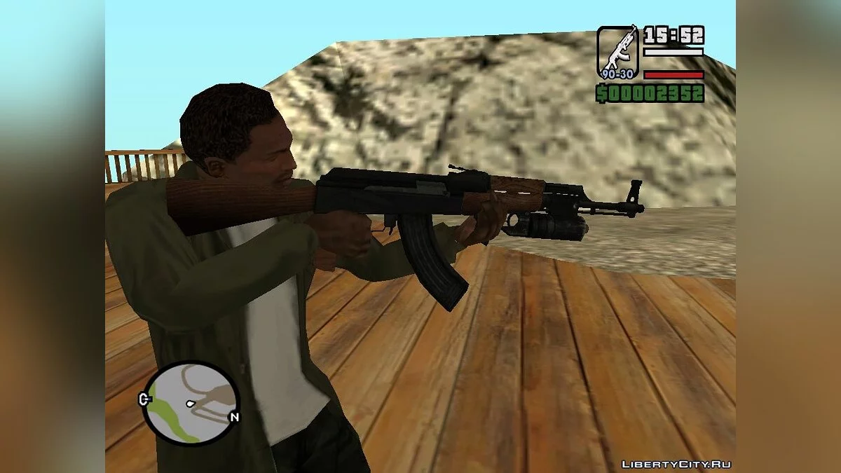 Пак оружия команды НОАК из Battlefield 2 / GTA San Andreas