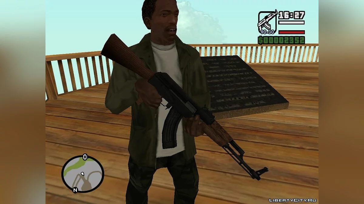 Пак оружия команды НОАК из Battlefield 2 / GTA San Andreas
