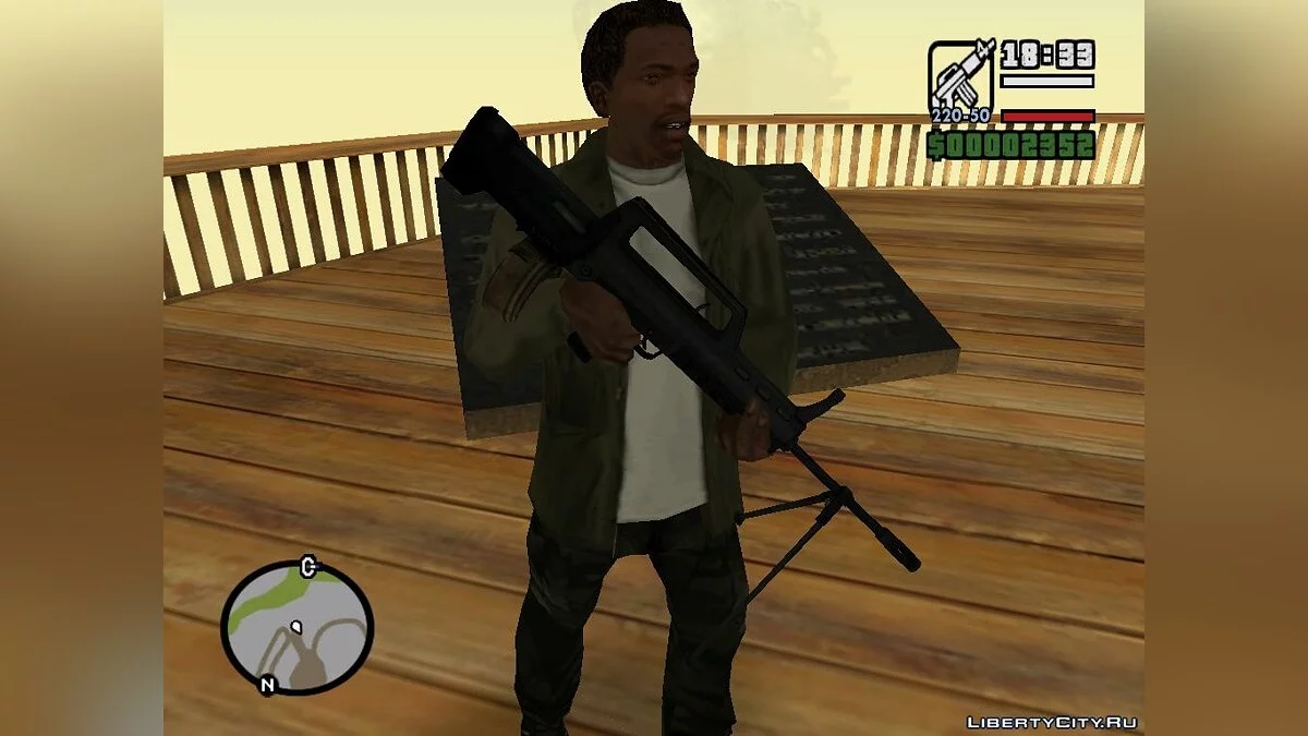 Пак оружия команды НОАК из Battlefield 2 / GTA San Andreas