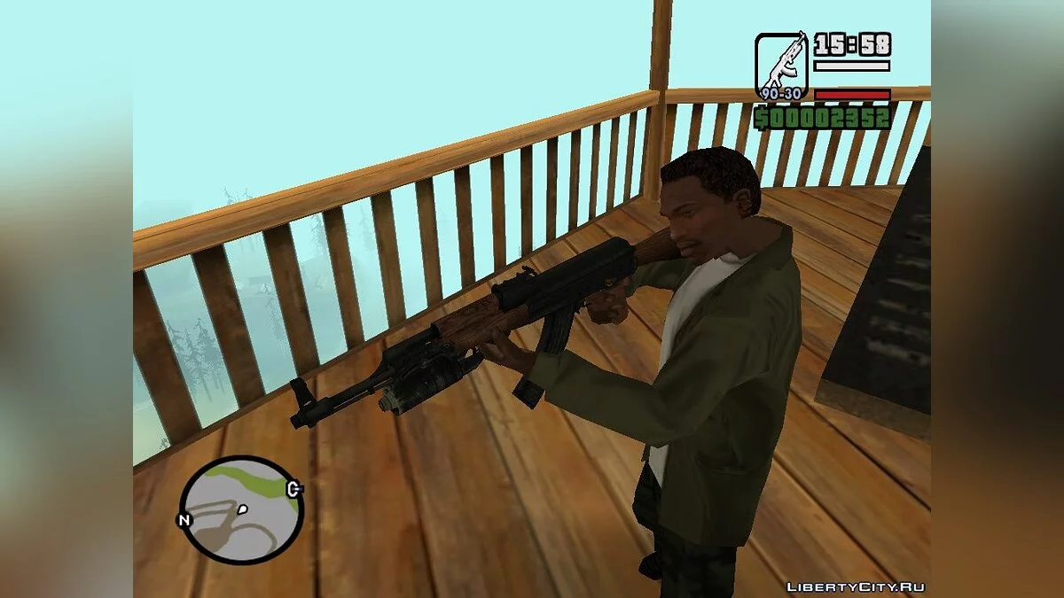 Пак оружия команды НОАК из Battlefield 2 / GTA San Andreas