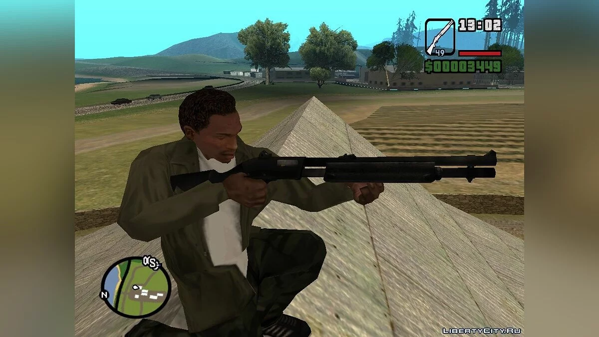 Пак оружия команды США из Battlefield 2 / GTA San Andreas