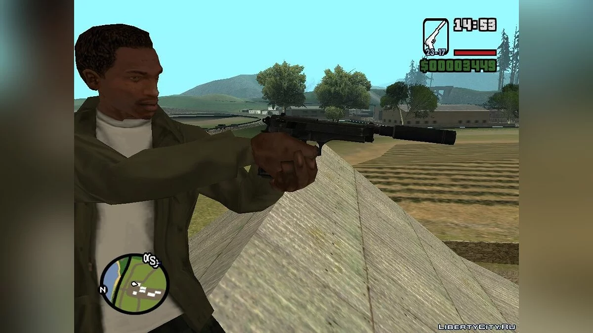 Пак оружия команды США из Battlefield 2 / GTA San Andreas