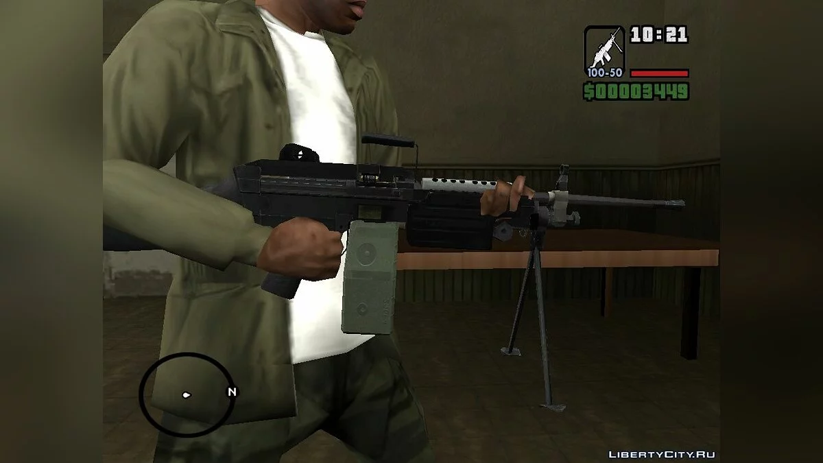 Пак оружия команды США из Battlefield 2 / GTA San Andreas