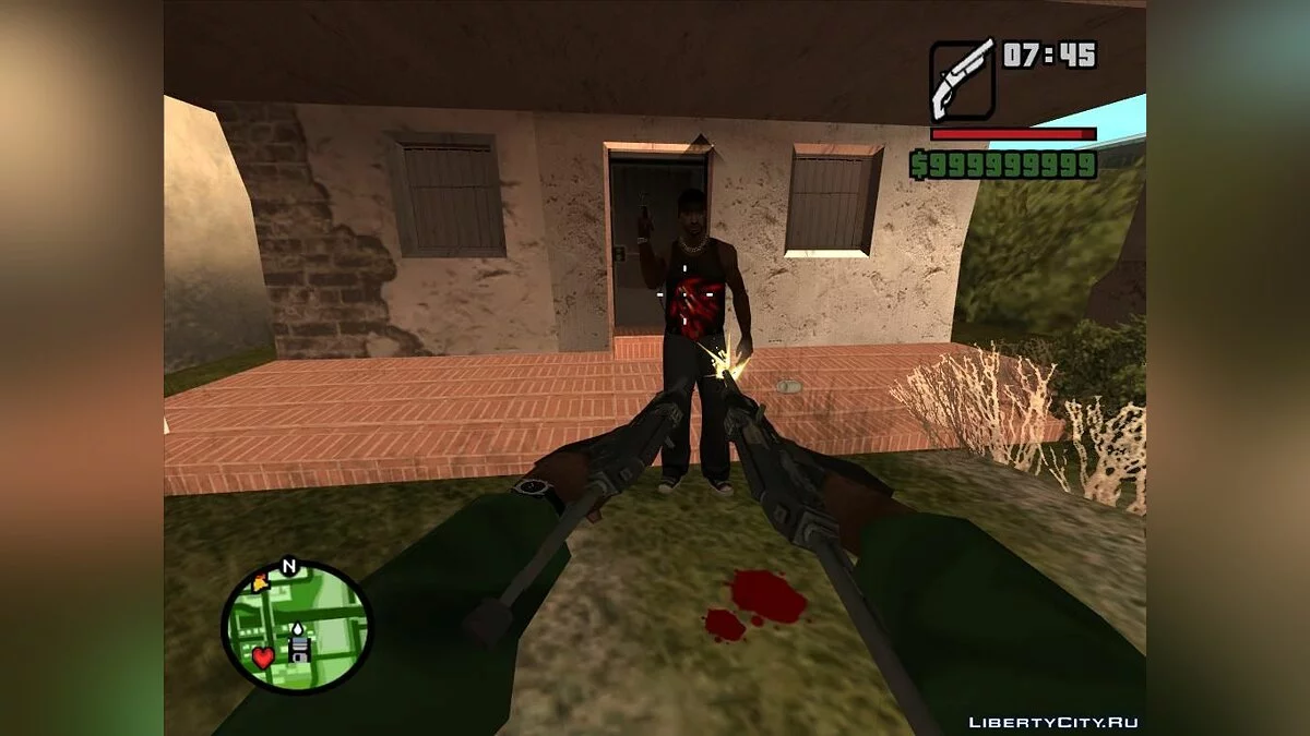 Пак пушек из  Warface / GTA San Andreas