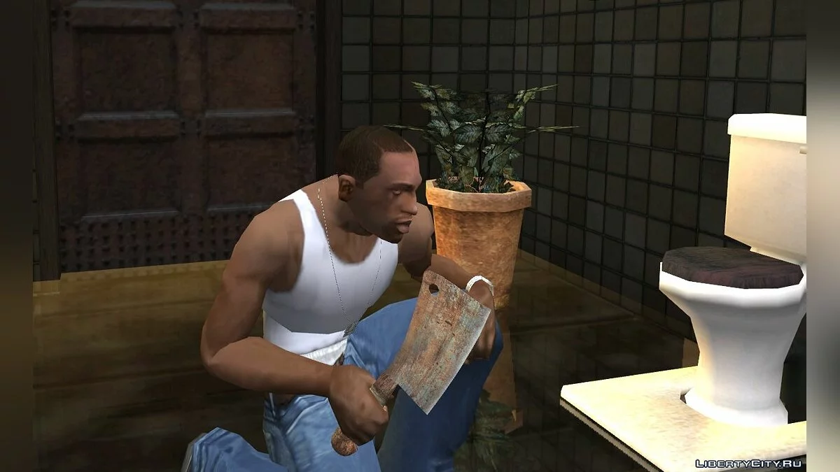 Первый пак холодного оружия из Fallout NV / GTA San Andreas