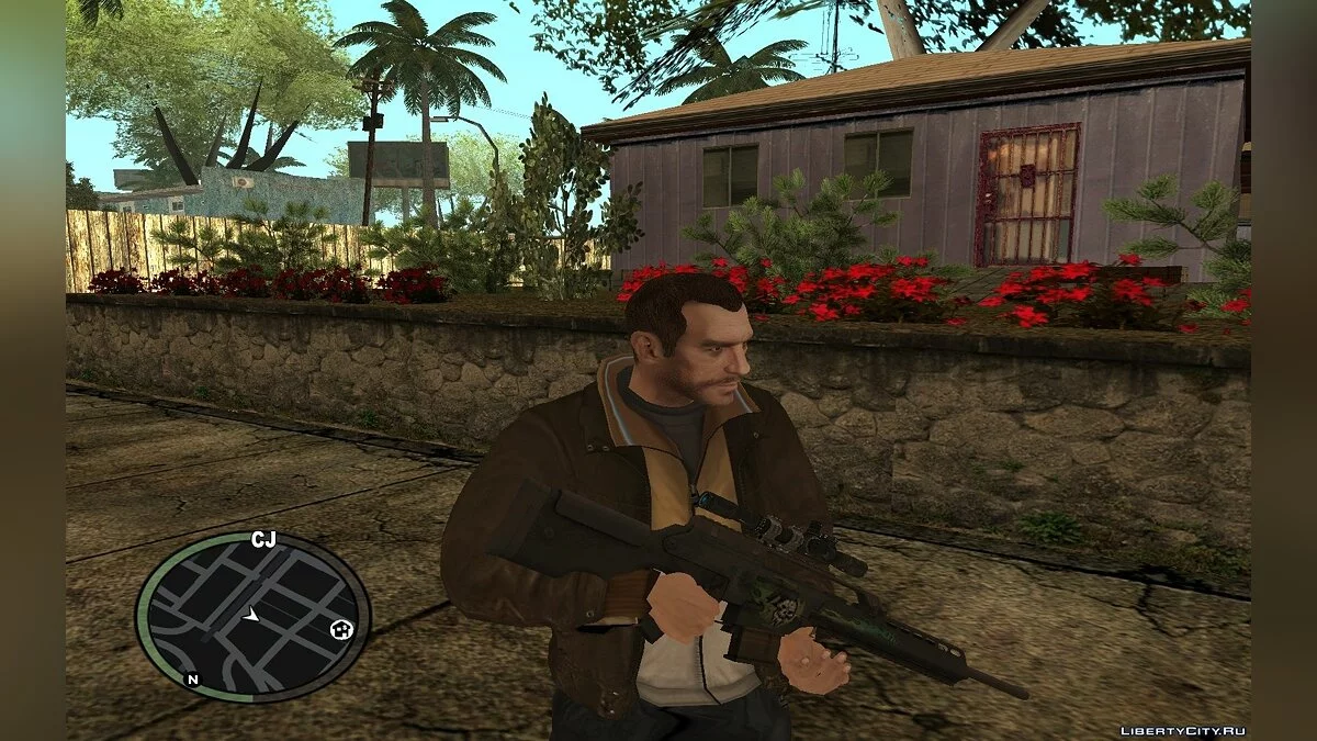 Пак оружия Хэллоуин из WarFace + (бонус) / GTA San Andreas