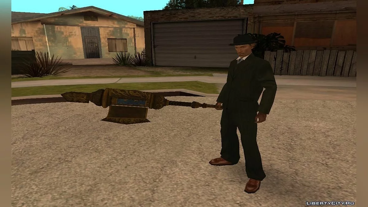 Демоническое оружие из The Darkness II / GTA San Andreas
