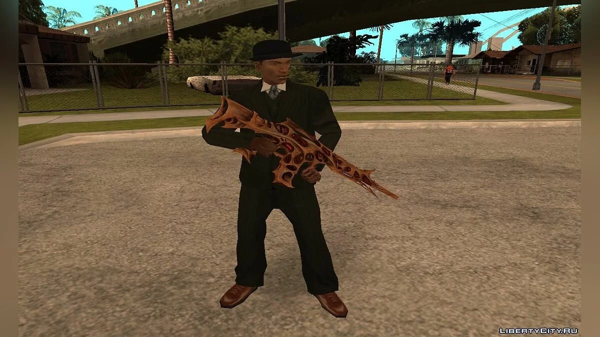 Демоническое оружие из The Darkness II / GTA San Andreas