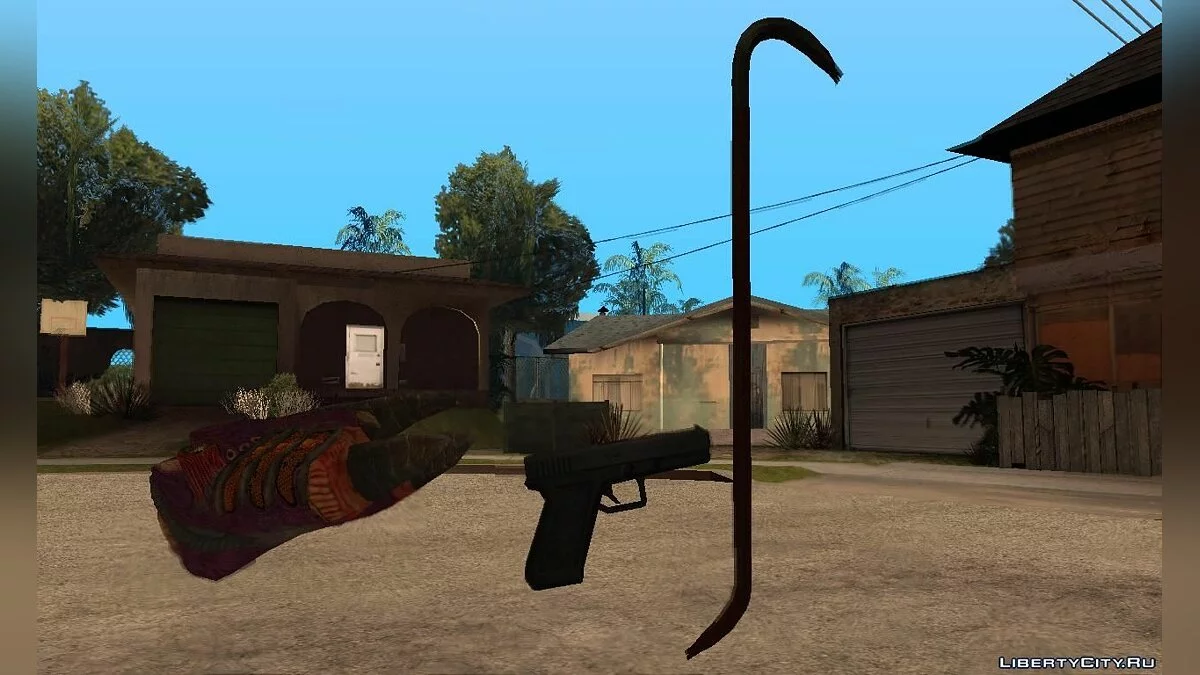 Пак оружия из Black Mesa от Math4dead / GTA San Andreas