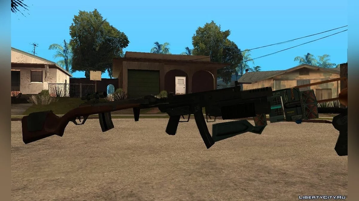 Пак оружия из Black Mesa от Math4dead / GTA San Andreas