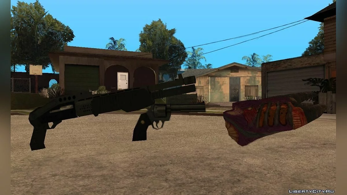 Пак оружия из Black Mesa от Math4dead / GTA San Andreas