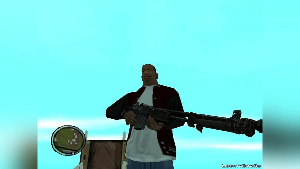 Browning M1918 / GTA San Andreas