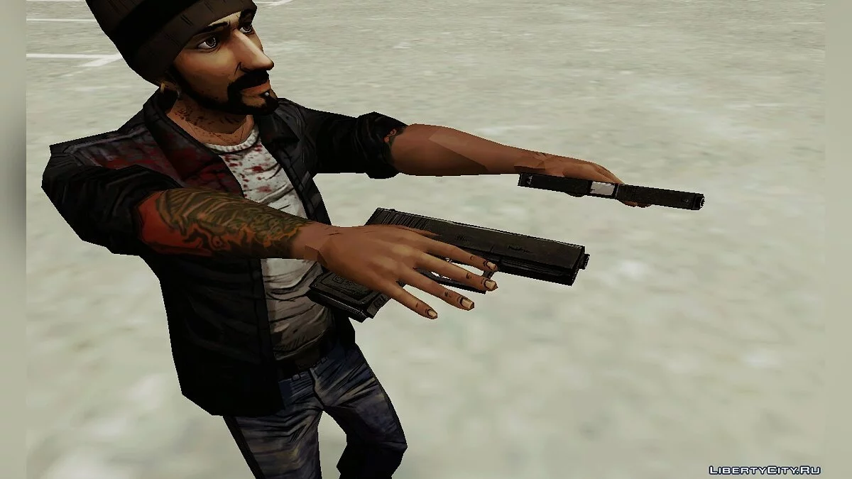 The Walking Dead Game Weapon Pack / GTA San Andreas