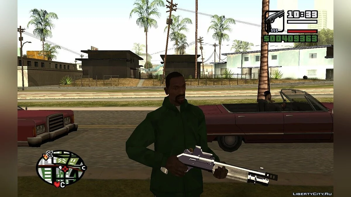 Silver Weapons Pack / GTA San Andreas