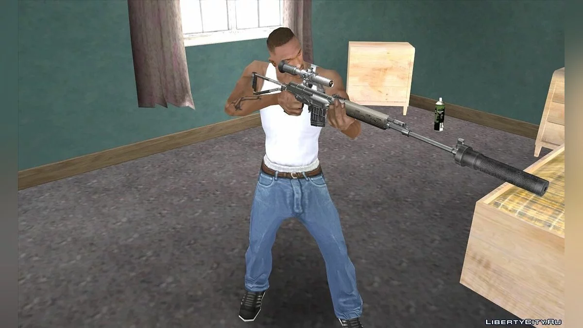 Пак оружия ВДВ / GTA San Andreas
