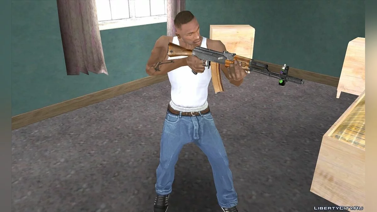 Пак Российского оружия из Firearms / GTA San Andreas