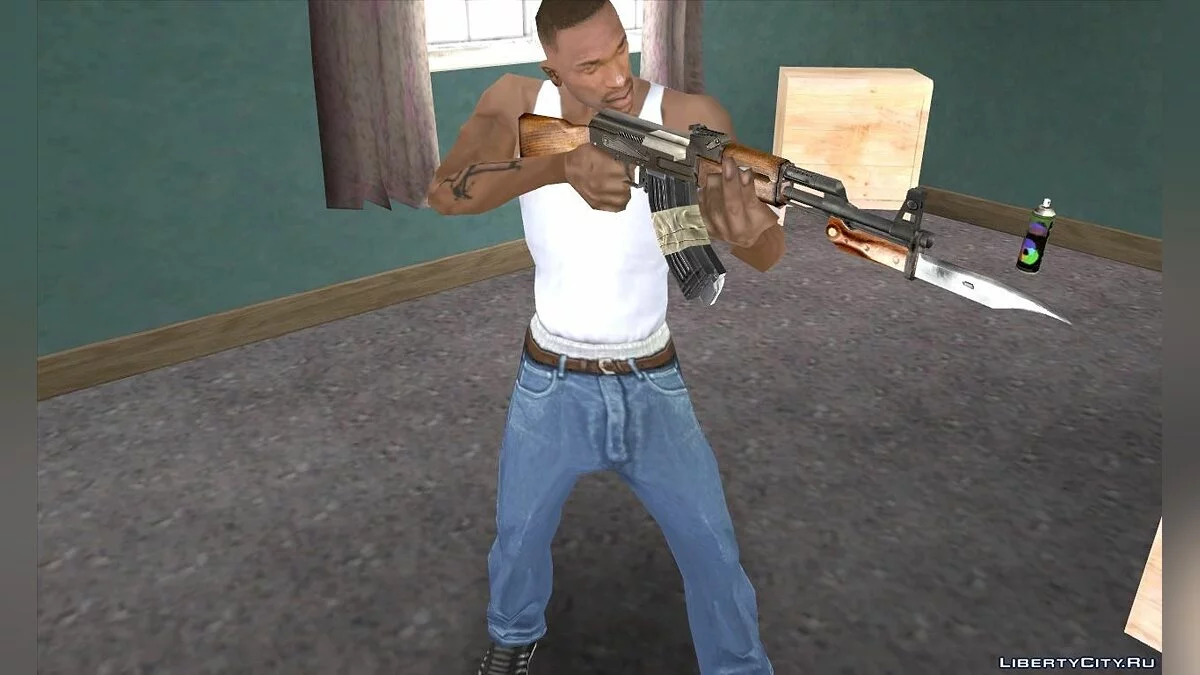Пак Российского оружия из Firearms / GTA San Andreas