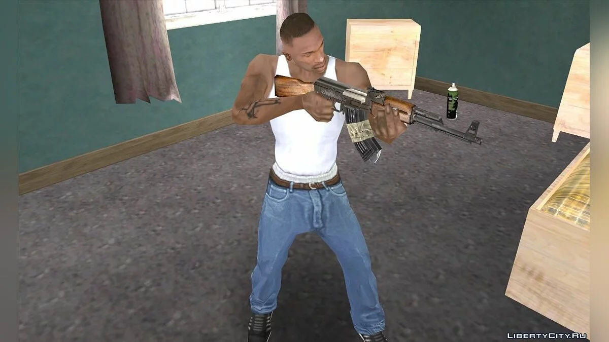 Пак Российского оружия из Firearms / GTA San Andreas
