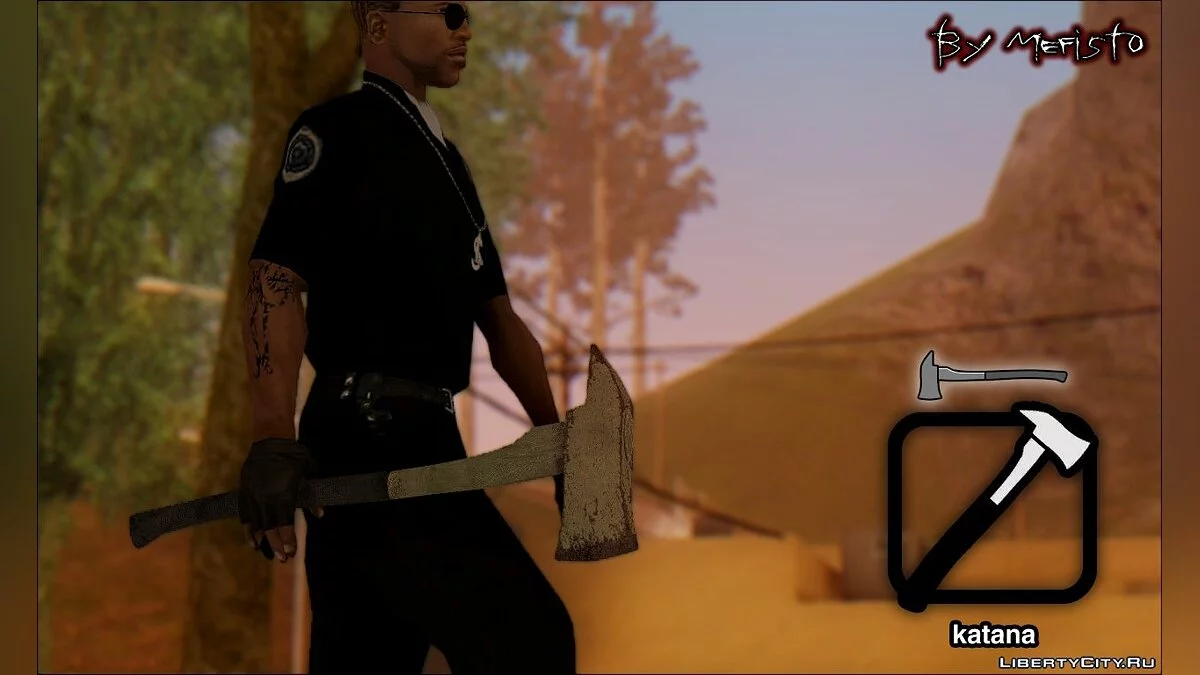 Пак холодного оружия из DayZ Standalone / GTA San Andreas