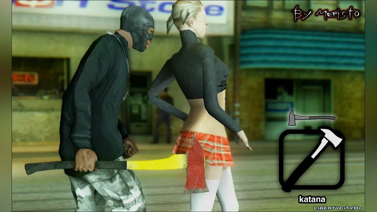 Пак холодного оружия из DayZ Standalone / GTA San Andreas