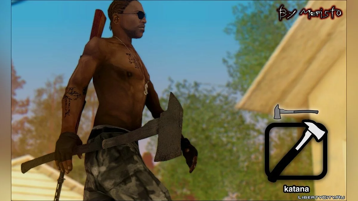 Пак холодного оружия из DayZ Standalone / GTA San Andreas