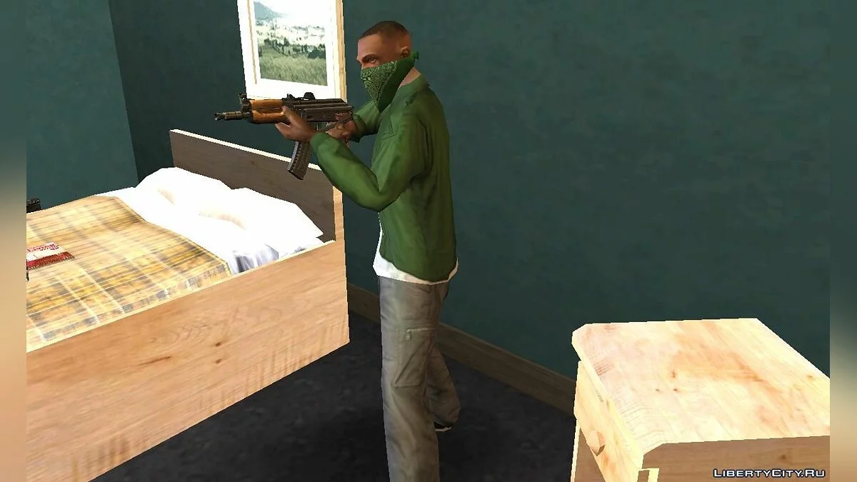 Пак Винтовок АКС-74у / GTA San Andreas